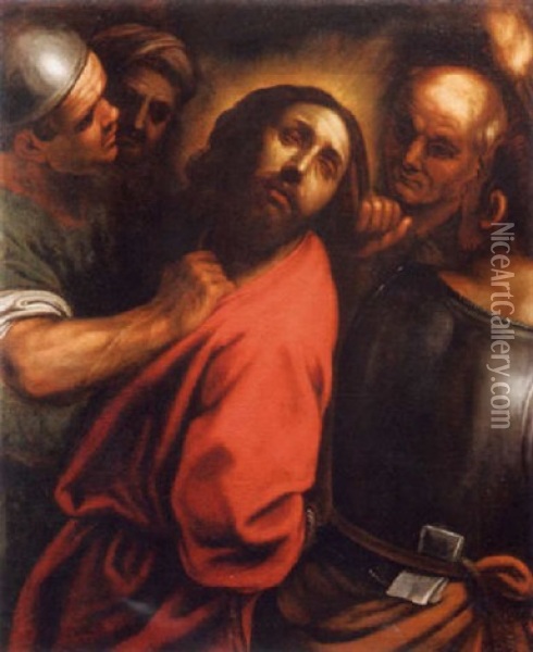 La Cattura Di Cristo Oil Painting - Francesco Zugno the Elder