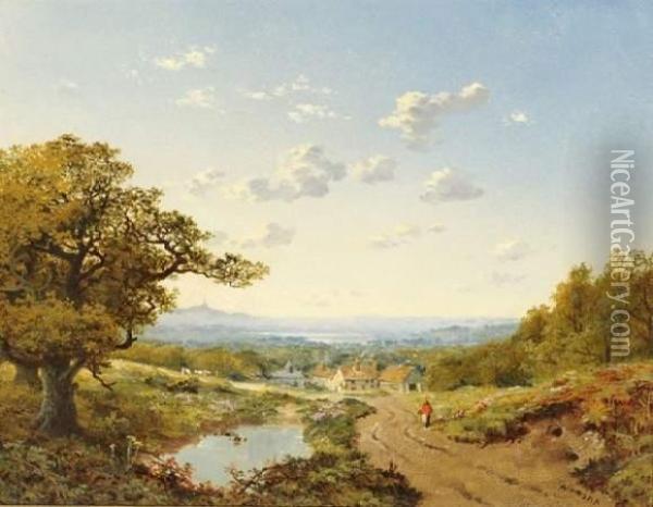 Campagne Anglaise Oil Painting - Edmund John Niemann, Snr.