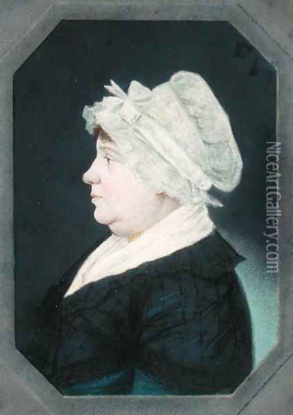 Mrs. George Warner c.1743-1814, 1806 Oil Painting - Gerrit Schipper