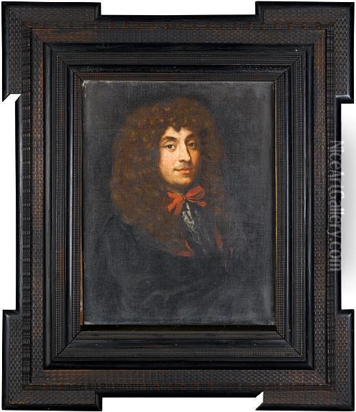 Portrait Of A Gentleman Oil Painting - Jacob Ferdinand Voet