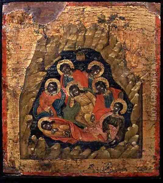 The Seven Sleepers of Ephesus Oil Painting - Anonymous Artist