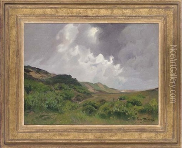The Passing Storm Oil Painting - Leon Frederic