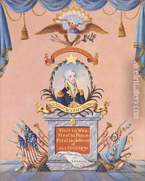 The American Star 1803 Oil Painting - Frederick Kemmelmeyer