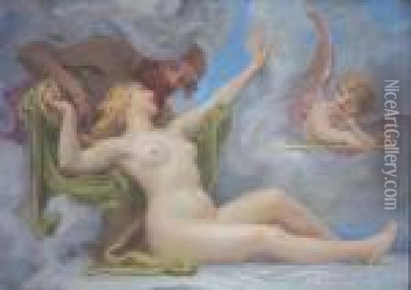 Alegorie Oil Painting - Maximilian Pirner