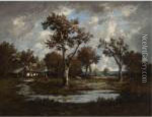 After The Storm Oil Painting - Leon Richet