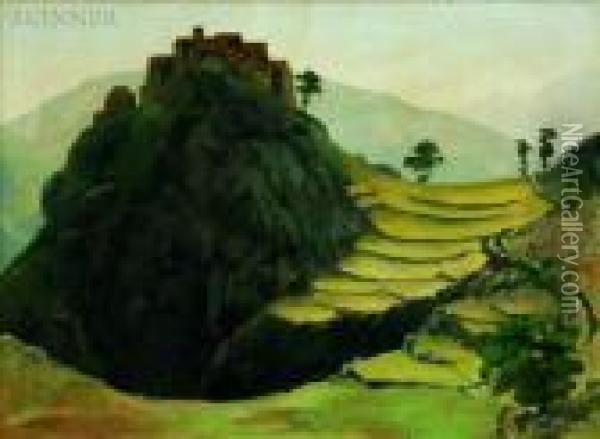Landscape Oil Painting - Edward Bruce