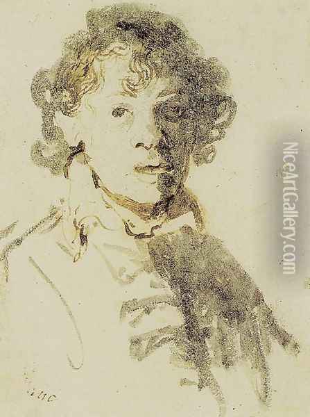 Self-Portrait I Oil Painting - Harmenszoon van Rijn Rembrandt