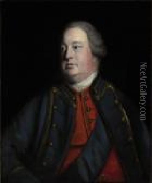 Portrait Of William Augustus Oil Painting - Sir Joshua Reynolds