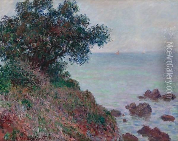 Bords De La Mediterranee, Temps Gris Oil Painting - Claude Oscar Monet