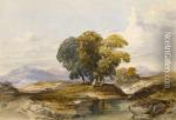 Landscape Oil Painting - William Leighton Leitch