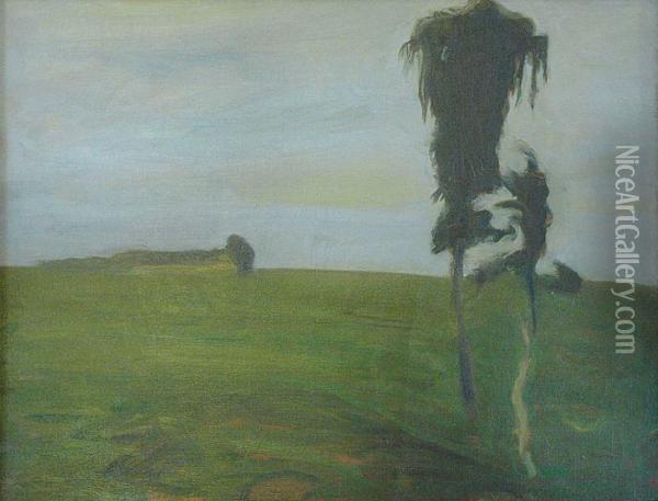 Wieczor Oil Painting - Wojciech Weiss