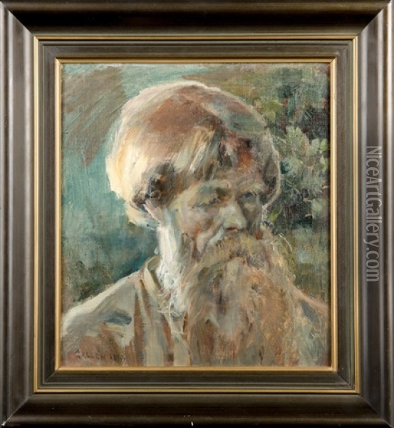 Rimmin Uljaska Oil Painting - Akseli Valdemar Gallen-Kallela
