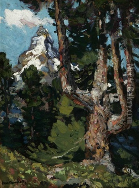 Mountain Landscape Oil Painting - Paul Dougherty