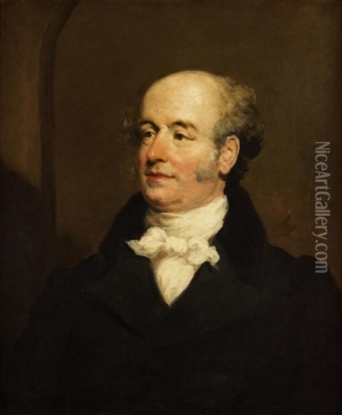 Portrait Dit De Sir George Canning Oil Painting - Thomas Lawrence