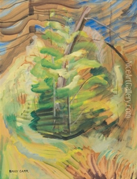 Spring Oil Painting - Emily Carr