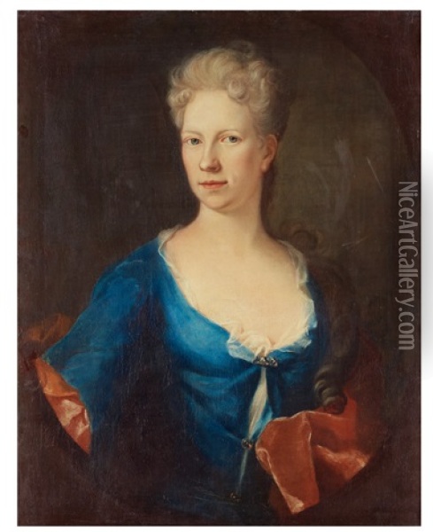 Margareta Akerhielm (1677-1721) Oil Painting - David von Krafft