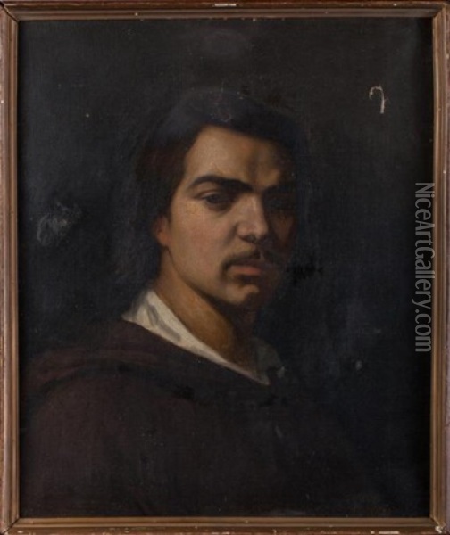 Portrait D'honore De Balzac Jeune Oil Painting - Jean-Leon Gerome