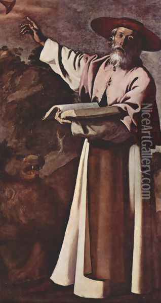 St. Jerome 3 Oil Painting - Francisco De Zurbaran
