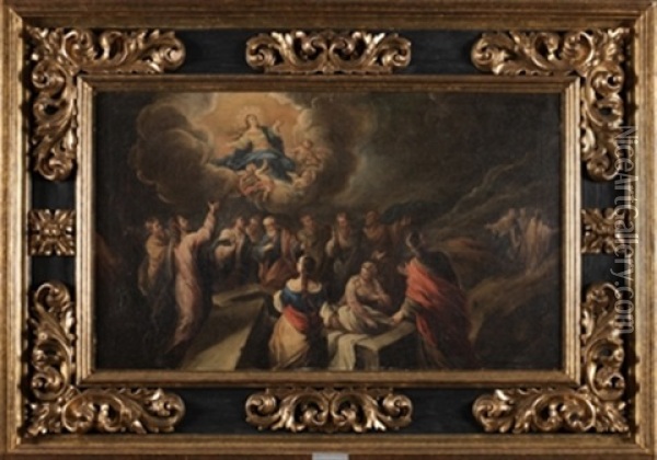 Asuncion De La Virgen Oil Painting - Francisco Antolinez