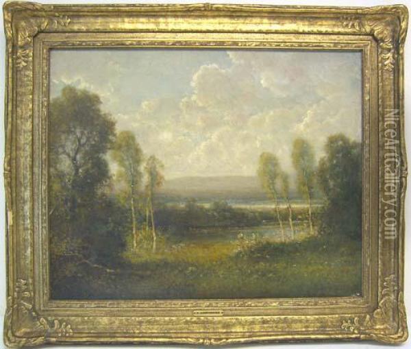 Landscape Oil Painting - Henri-Joseph Harpignies