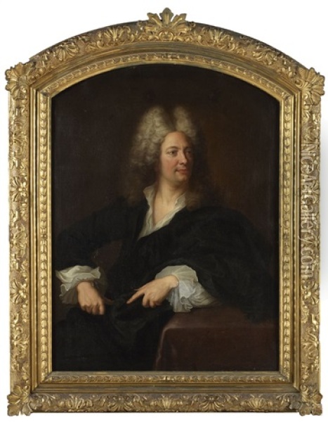 Portrait D'un Notable Oil Painting - Hyacinthe Rigaud