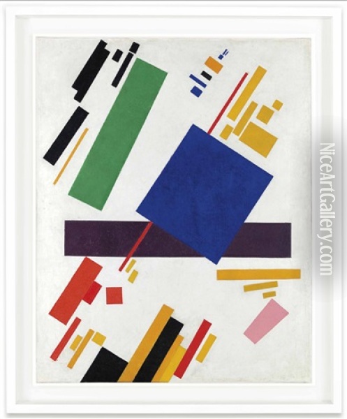Suprematist Composition Oil Painting - Kazimir Malevich