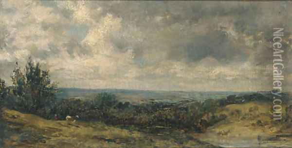 Hampstead Heath 2 Oil Painting - John Constable