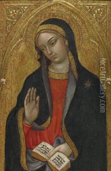 The Virgin Annunciate Oil Painting - Taddeo Di Bartolo