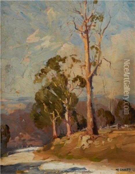 Untitled (landscape) Oil Painting - William Beckwith Mcinnes