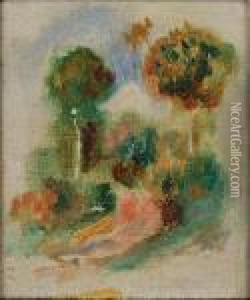 Paesaggio Oil Painting - Pierre Auguste Renoir