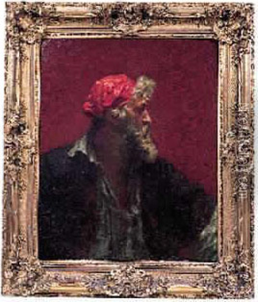 Autoportrait Oil Painting - Louis Anquetin