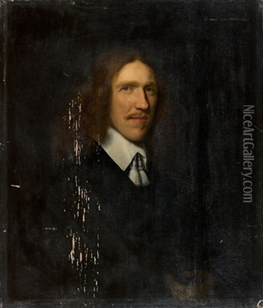 Portrait D'homme Oil Painting - Ludolf de Jongh