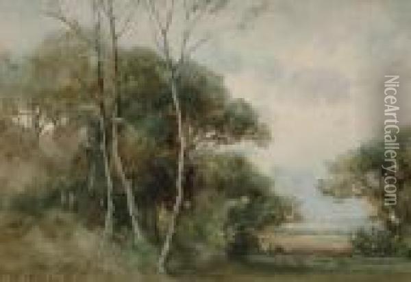 Rural Landscape Oil Painting - Charles Harrington