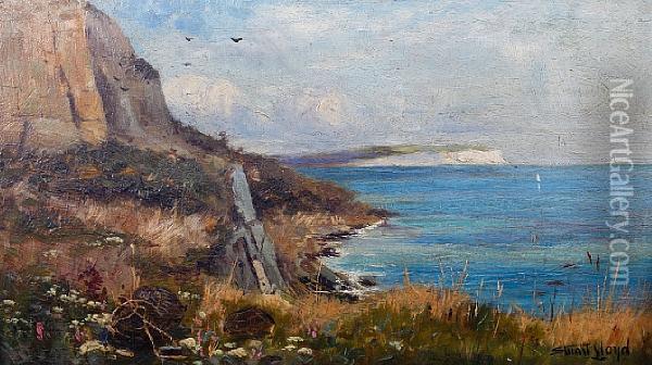 Coastal Scene Oil Painting - Walker Stuart Lloyd