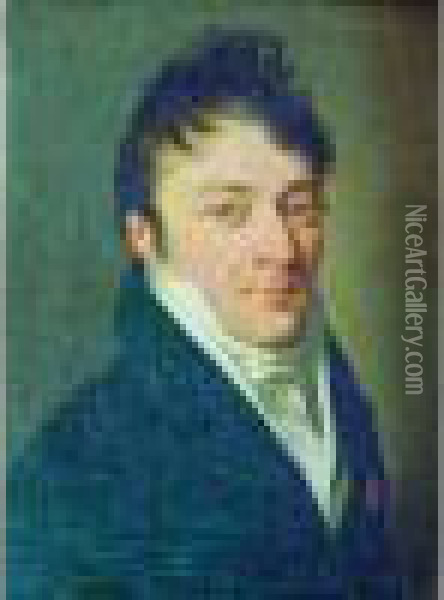  Portrait D'un Homme  Oil Painting - Louis Leopold Boilly