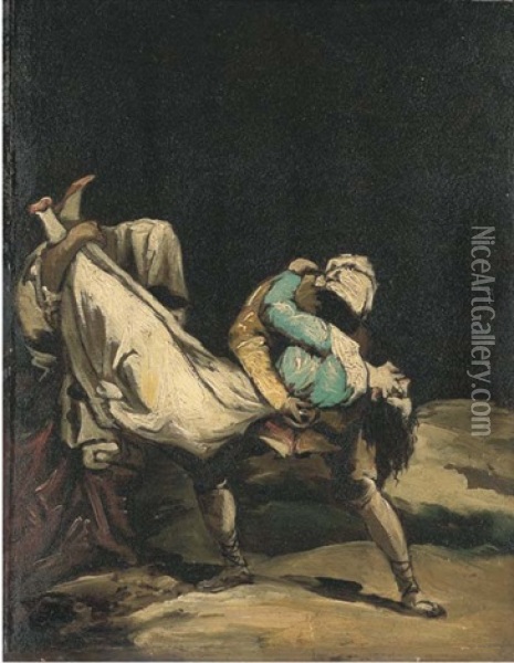 Et Ils L'enleverent! Oil Painting - Francisco Goya
