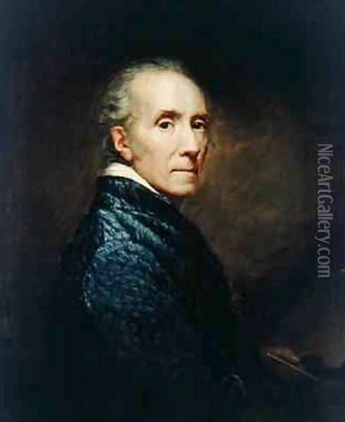 Self Portrait 1814 Oil Painting - James Northcote