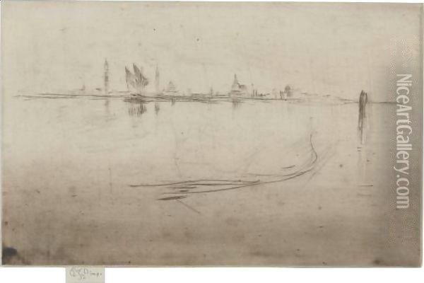 Islands Oil Painting - James Abbott McNeill Whistler