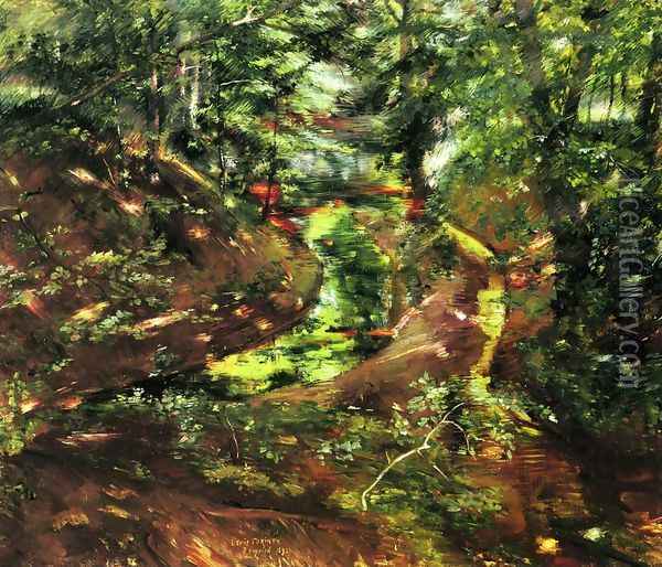 In the Woods near Bernried Oil Painting - Lovis (Franz Heinrich Louis) Corinth