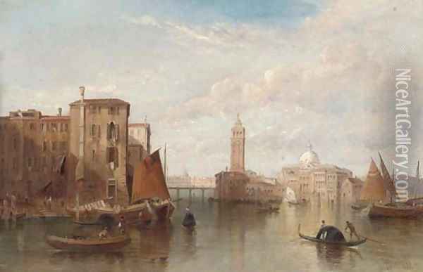 St. Pietro Cantello, Venice Oil Painting - Alfred Pollentine