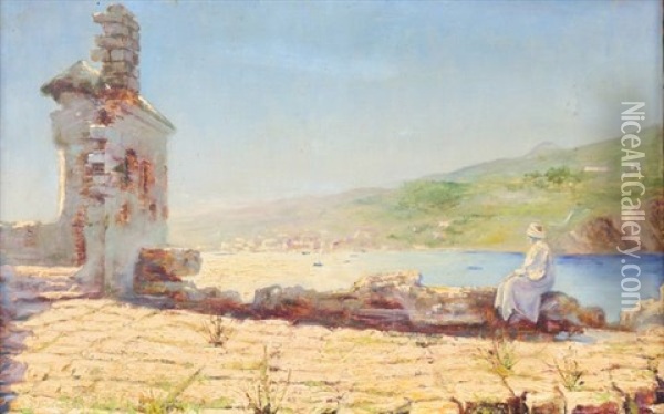 Scene Orientaliste Oil Painting - Auguste Delacroix