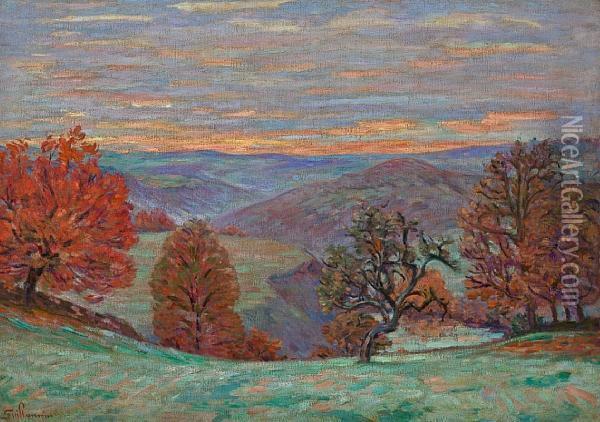 Crozant, Le Puy Barriou Oil Painting - Armand Guillaumin