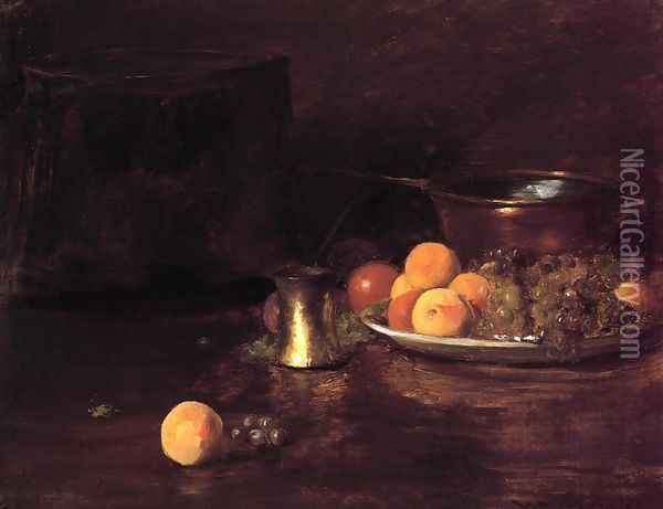 Still Life - Fruit Oil Painting - William Merritt Chase