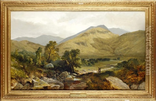 Borrowdale Oil Painting - James Peel