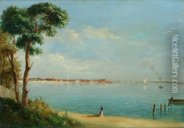'southampton In 1847'. Oil Painting - Albert Durer Lucas