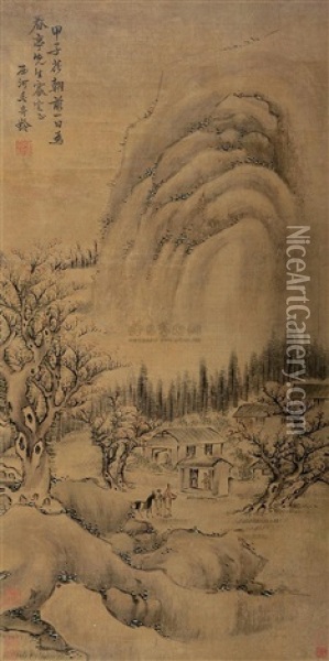 Landscape Oil Painting -  Mao Qiling