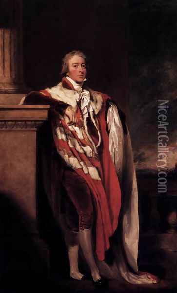 John Fane, Tenth Count of Westmorland Oil Painting - Sir Thomas Lawrence