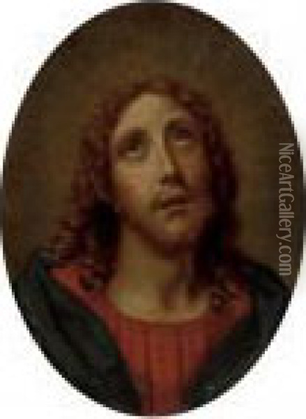 Christ The Saviour Oil Painting - Carlo Dolci