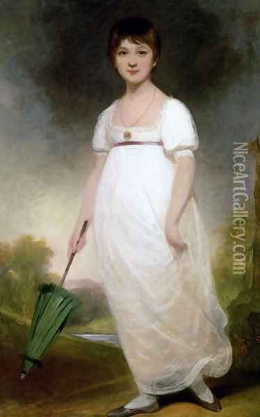 Portrait of Jane Austen 1775-1817 the Rice Portrait Oil Painting - Ozias Humphry