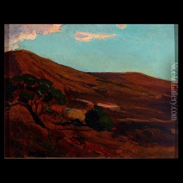 Twilight Oil Painting - Frank William Cuprien